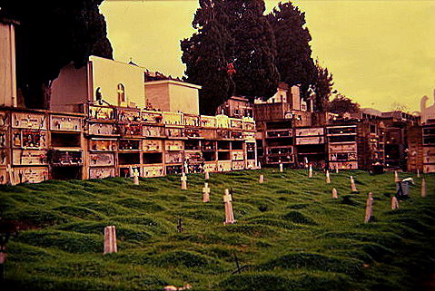 cimitero anni 80 - bagnara