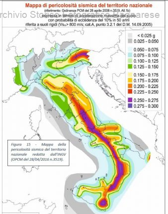 Piano Soccorso Rischio Sismico Calabria Elementi Conoscitivi del Territorio” a cura della Regione Calabria